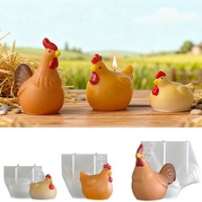 Non-Stick 3D Chicken Candle