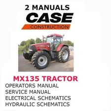 CASE MX135 TRACTOR  MANUAL