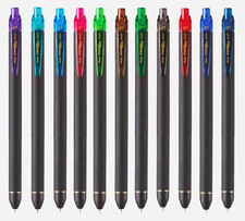 Pentel Energel Noir BL437R1 Retractable Gel Ink Rollerball Pen 0.7 - 11 Colours