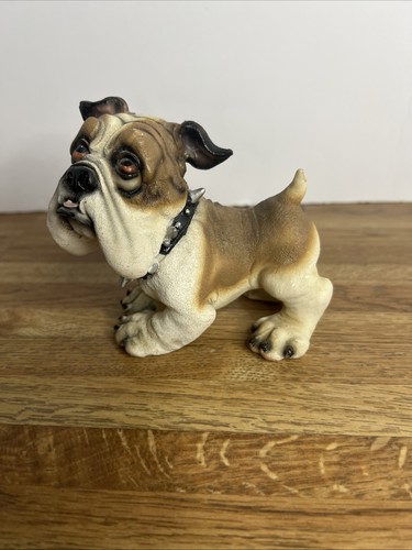 Vtg english bulldog resin - vtg,
