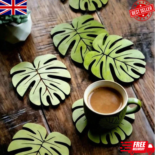 4pcs natural bamboo leaf - 4pcs,