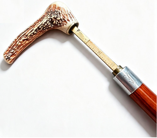 Antique antler handle horse - antique,