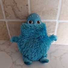 Vijtage Retro Golden Bear 2003 Blue Boobah Soft Toy JumBah Rare No Tag