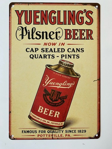 Yuengling beer sign pilsner - beer,