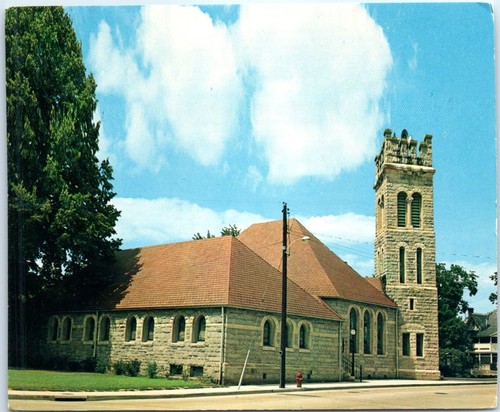 Postcard trinity methodist - postcard,