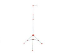 Telescopic Floor Light Tripod Stand (Lightweight Folding Lamp Lantern Camping)