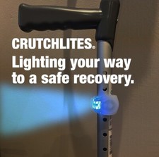 CRUTCHLITES ®.   PAIR CLIP ON