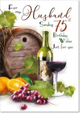 Doodlecards Husband 75th