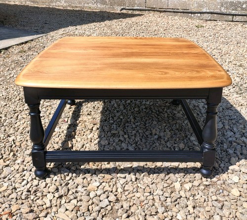Beautiful low ercol solid elm - beautiful,