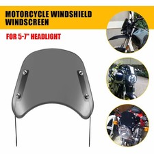 Motorcycle Smoked Windshield