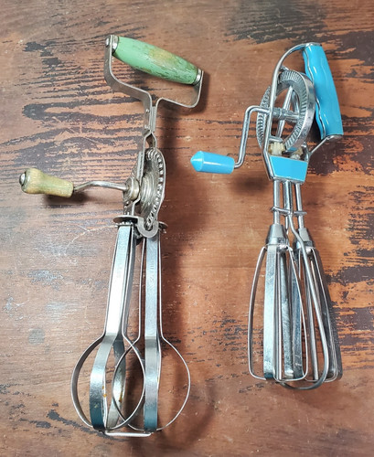 Vintage manual hand mixers - vintage, egg