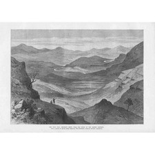 ZULU WAR View of Rorke's Drift - Antique Print 1879