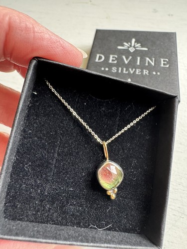Watermelon tourmaline gemstone - tourmaline,