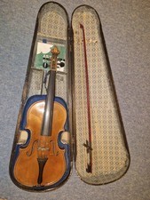 Vintage Wooden 1/2 Violin Case