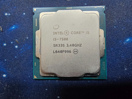Intel core 7500 - i5-7500, cpu