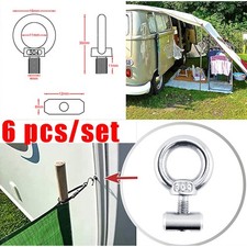 6 Pcs Stainless Steel Awning