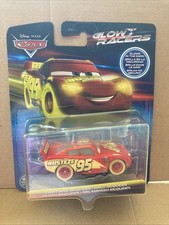 DISNEY CARS DIECAST - Glow Racers - Lightning McQueen - Combined Postage
