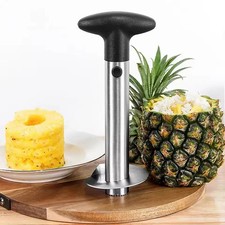 Pineapple Peeler and Corer Stainless Steel Pineapple Cutter Slicer Kitchen Tool.