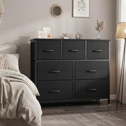 Stylish black dresser with - dresser, 7
