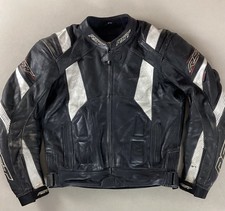 RST Slice Leather Biker Jacket Motorcycle Jacket With Pads Size 40