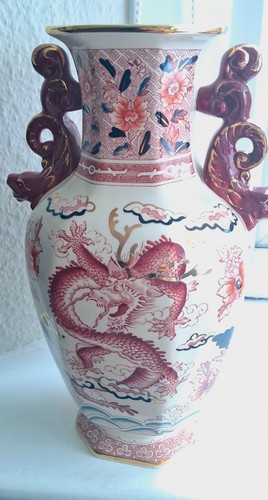 Mason ironstone dragon vase - mason's,
