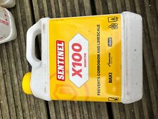 X100 x400 sentinels. Central heating cleaner and protector 