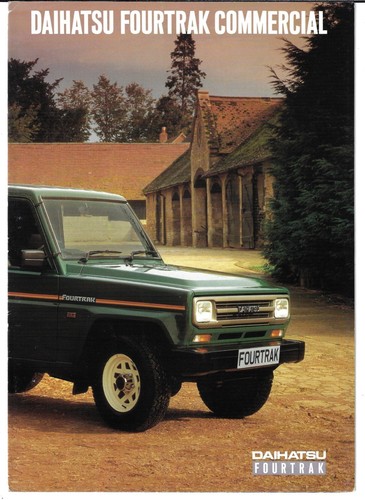 Daihatsu fourtrak commercial - daihatsu,