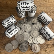 1976 Kennedy Half Dollar Roll