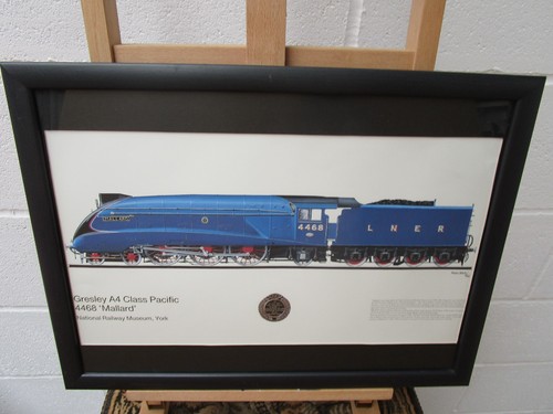 Framed lner mallard - lner,