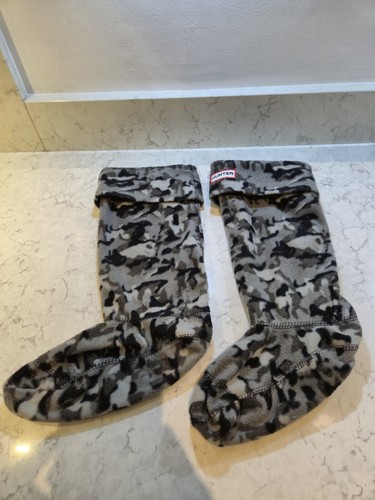 Hunter fleece welly socks - welly,