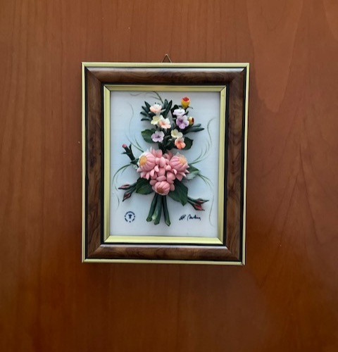 Vintage capodimonte italy - vintage, 3d