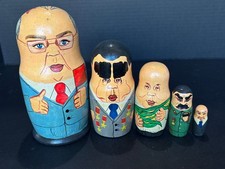 Vintage Set of 5 Russian