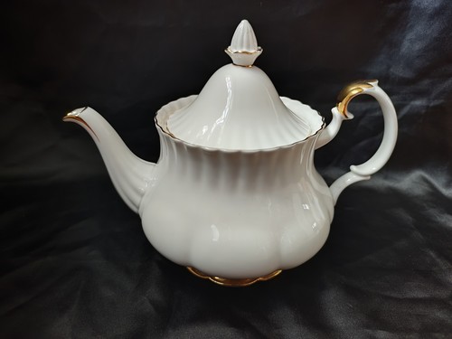 Royal albert white - albert, gold