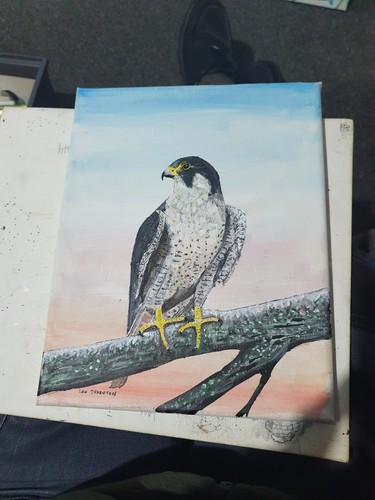 Original acrylic painting - , on