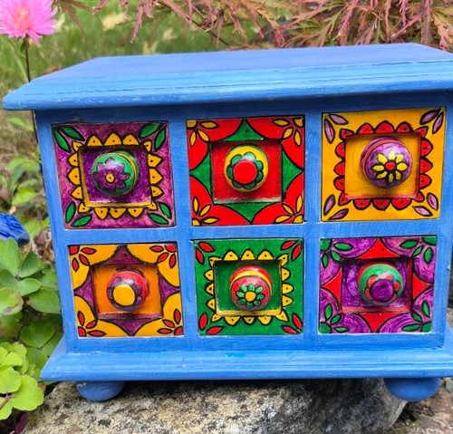 Hand painted wooden - painted,