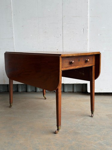 Victorian mahogany pembroke - mahogany,