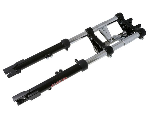 Triple clamp standard black - clamp,