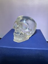 Unique Quartz Crystal Skull with Beautiful Detail. 247g Total Weight