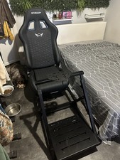 GT Omega DD-X Wheel Stand + Rear Seat Frame & XL RS Simulator Seat V2