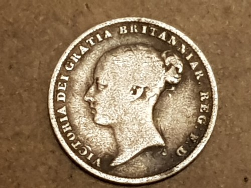 1857 925 silver young - 1857, .925