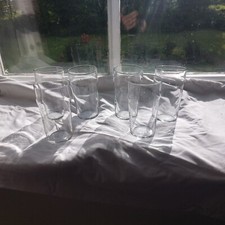 50 Vintage One Pint beer Glasses Party Wedding Mobile Bar Pub Very Good Conditio