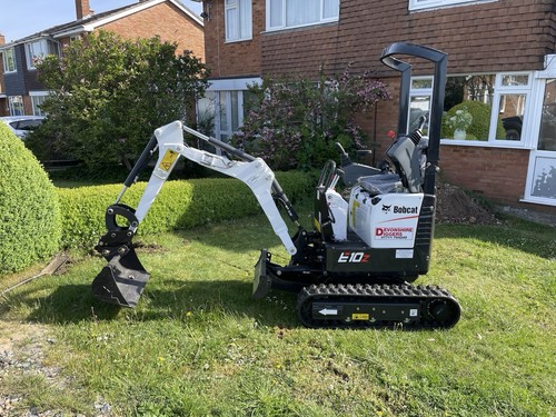 Micro mini digger and - digger, driver