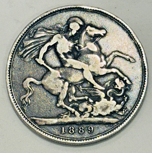 1889 queen victoria silver - 1889,