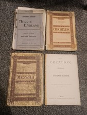 Handel Messiah, Stainer Crucifixion, Haydn Creation & Merrie England Vocal Score