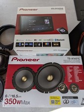 Pioneer Car Sound System with speakers and Subwoofer