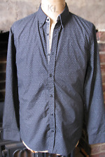 SPITALFIELDS The 1922 Clothing Company Black Label Long Sleeve Shirt Classic M