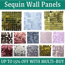 Shimmer Sequin Backdrop Wall Panels Wedding Birthday Party Backdrop Decor