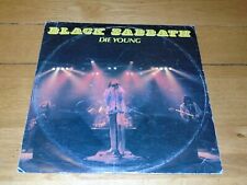 BLACK SABBATH - Die Young - 1980 UK 2-track 12" vinyl single