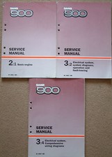 Genuine Saab 900 Workshop Manuals.