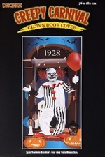 Halloween Creepy Clown Door